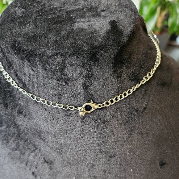 Silver Statement Necklace - Picture 3 of 3